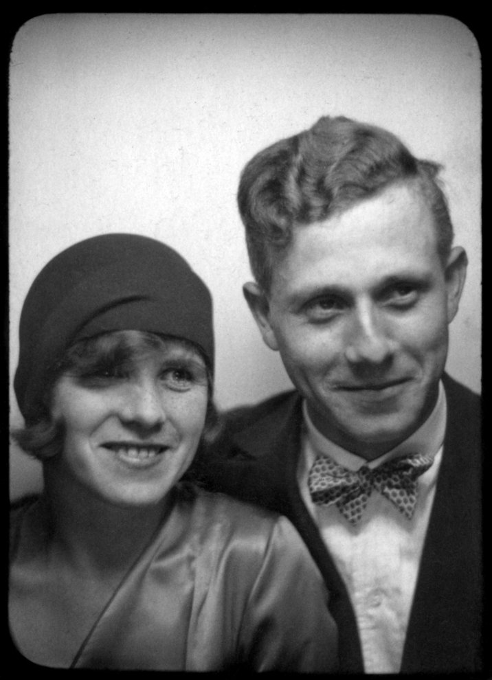 Fotografie: Else und Josef Eberle kurz nach der Hochzeit 1929