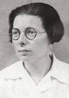 Edith Wolff, um 1945/46 (Foto aus der OdF-Akte)