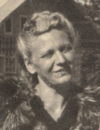 Emilie Schindler, around 1949.