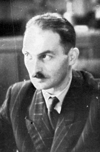 Michał Borwicz, ca. 1945.