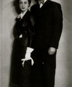 Selahattin Ülkümen with his wife Mihrinissa, undated, 1930s/40s.