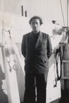 Hermann (Harry) Ornstein auf der Überfahrt in die USA, 1949