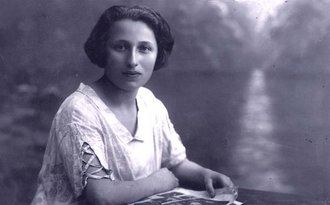 Olga Khatskevich, 1935, place unknown.
