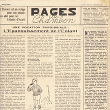 Pages du Chambon