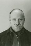 Erkennungsdienstliches Foto von Walter Boldes nach der Festnahme im Februar 1942
