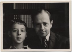 Susanne Meyer’s first husband Wilhelm with their 12-year-old son Hans Ulrich, around 1938.